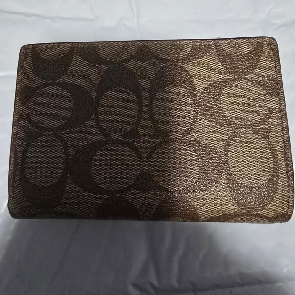 Coach Tan Signature Wallet - Picture 2 of 5